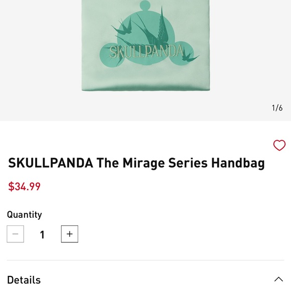 AUTHENTIC Skullpanda The Mirage Series Handbag - Picture 2 of 6